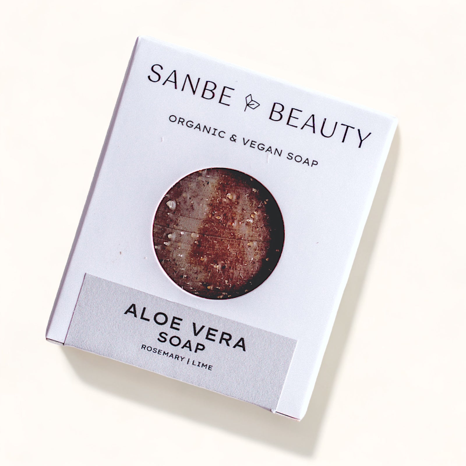 有機アロエベラとイラクサの葉の石鹸