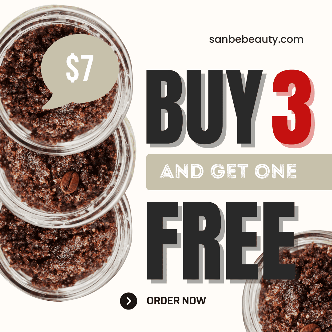 コーヒーとシュガーフェイススクラブ