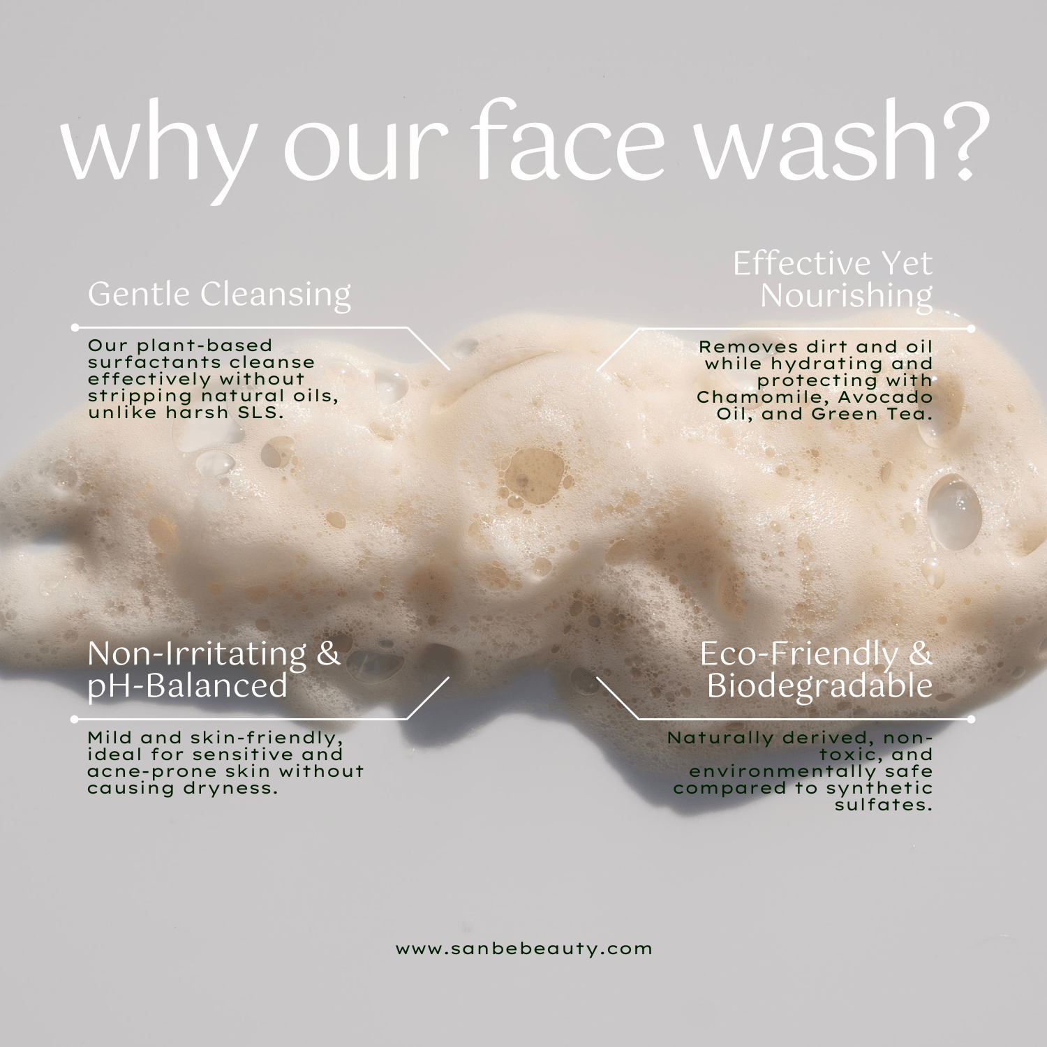 フォーミングフェイスウォッシュ【敏感肌】