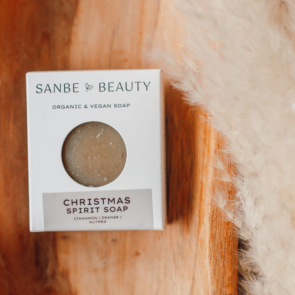 Organic Christmas Spirit Body Soap Sanbe Beauty