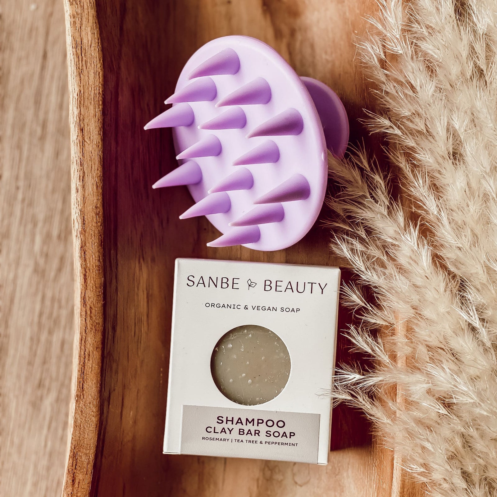 Organic Clay Shampoo Bar - Sanbe Beauty, LLC