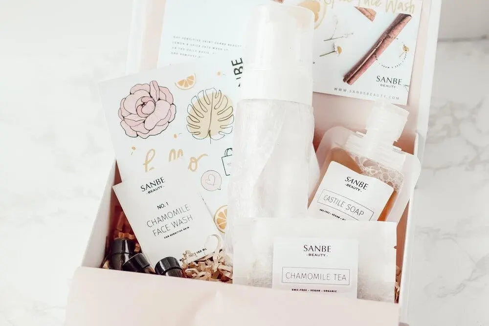 September Organic DIY Beauty Box | Chamomile Lemon &amp; Spice Face Wash - Sanbe Beauty, LLC