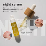 Balancing Night Oil for Oily and Uneven Skin - Beloved Serum [Night Oil] Sanbe Beauty