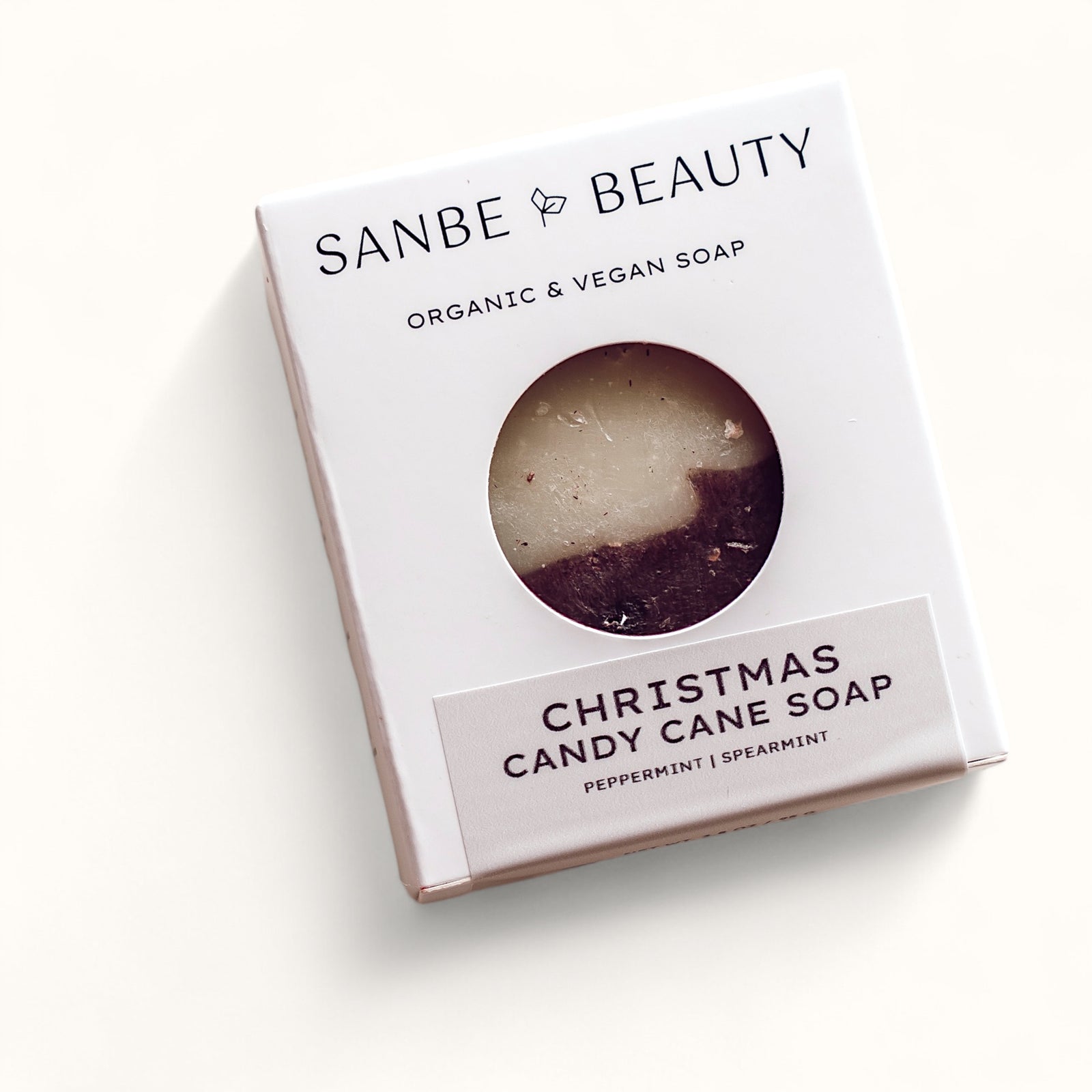 Organic Candy Cane Body Soap