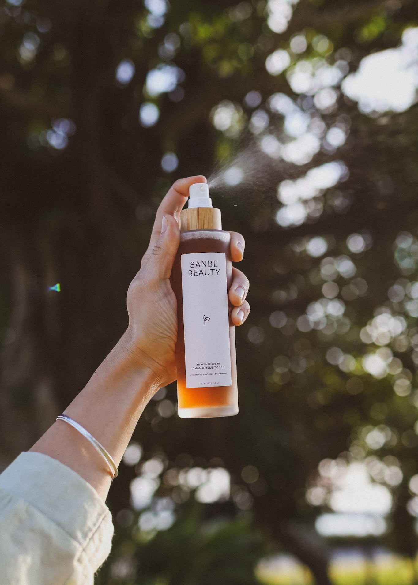 Chamomile Vitamin B Toner Sanbe Beauty