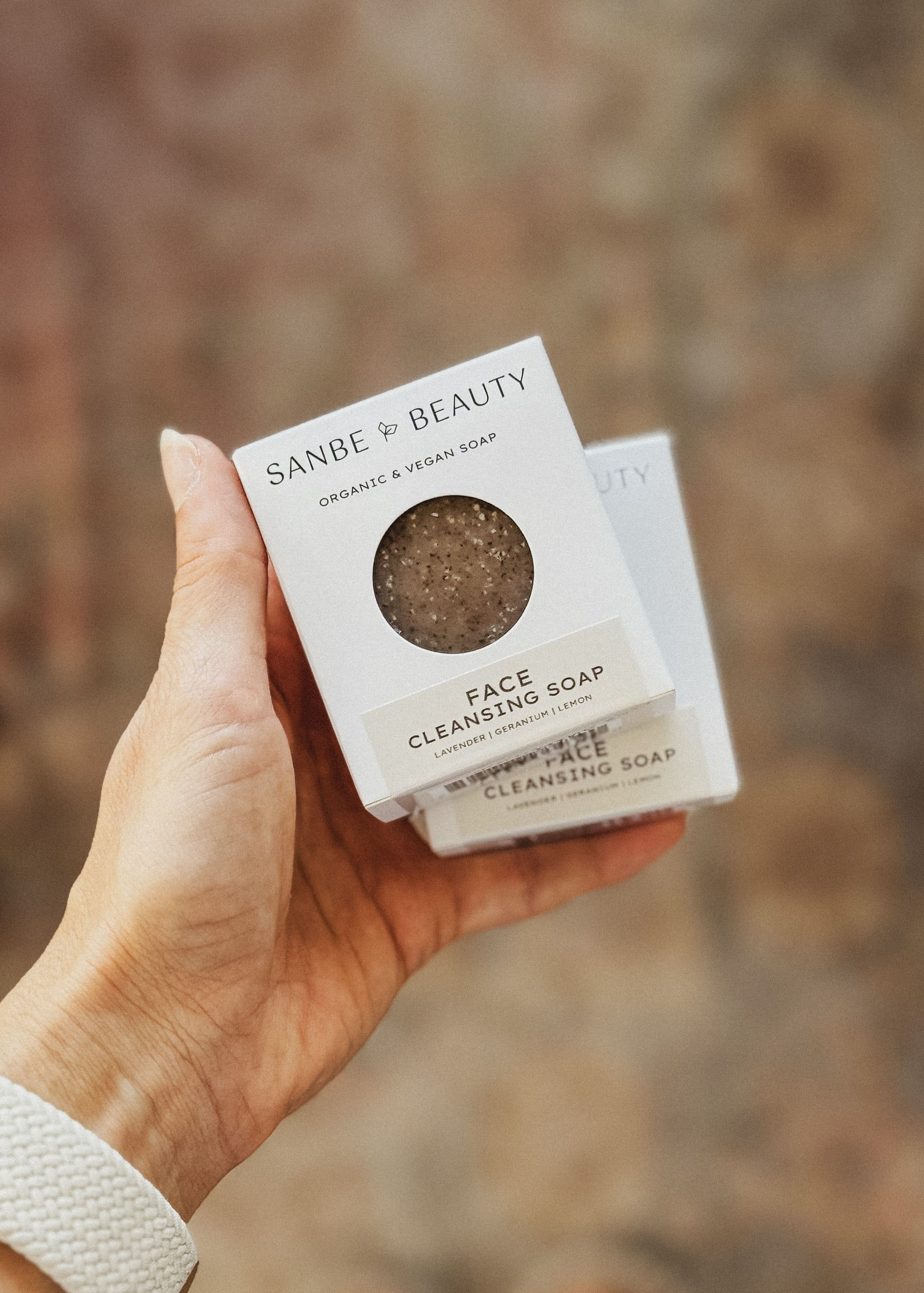 Organic Facial Cleansing Soap Sanbe Beauty