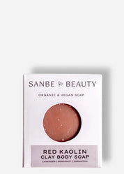 Organic Red Kaolin Clay Soap Sanbe Beauty, LLC