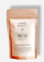 PMS Tea - 100% Organic Herbal, Caffeine Free - loose leaf tea Sanbe Beauty