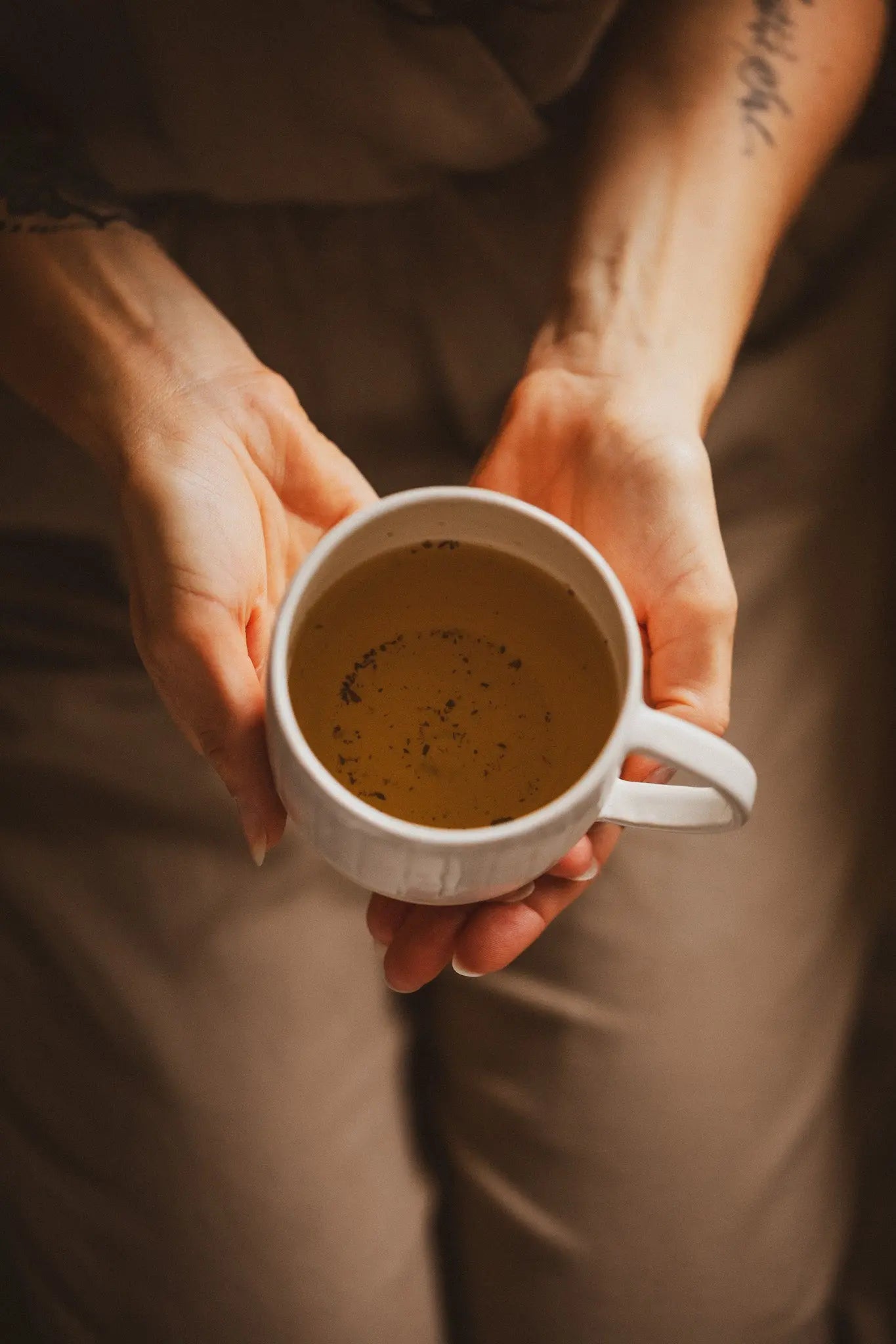 PMS Tea - 100% Organic Herbal, Caffeine Free - loose leaf tea Sanbe Beauty