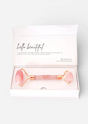 Rose Quartz Face Roller Sanbe Beauty