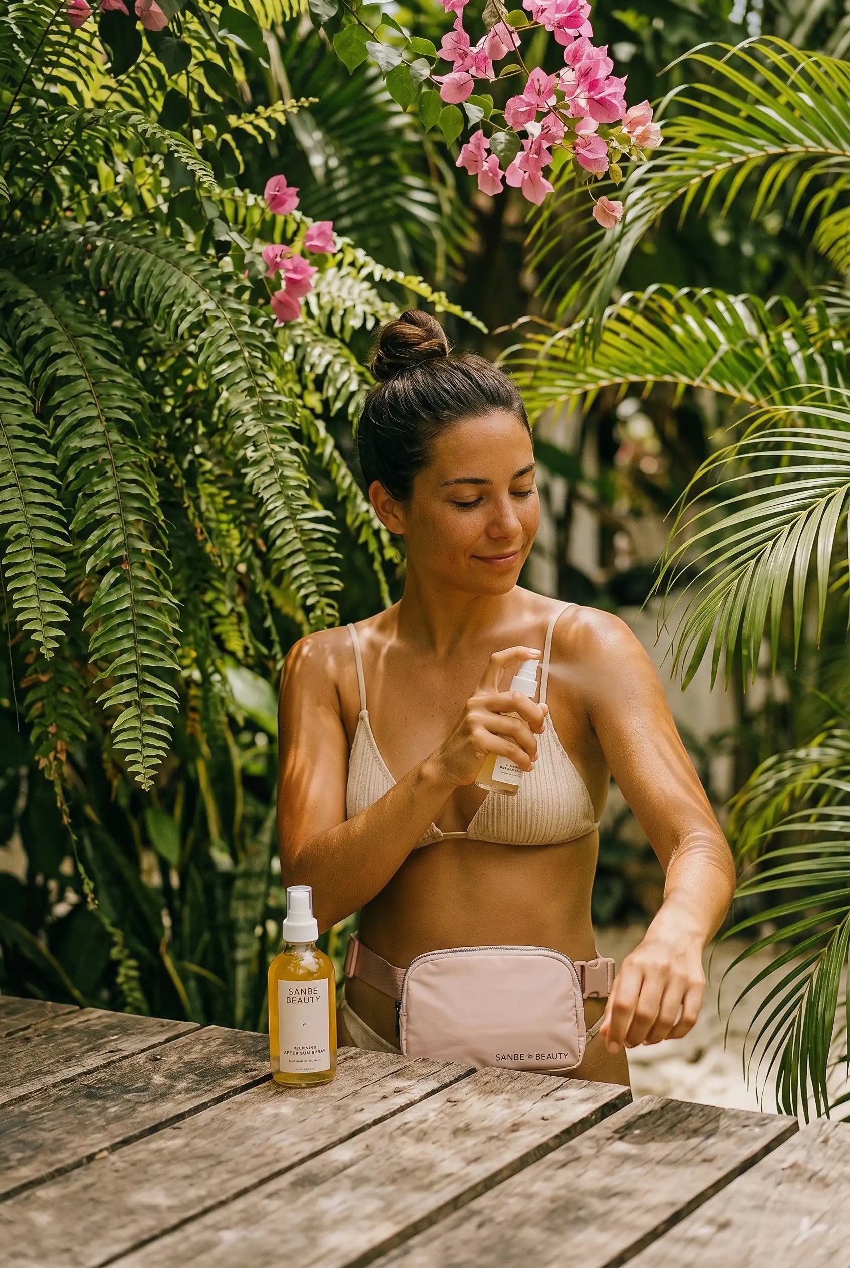 Summer Essentials Fanny Pack – After Sun, Bug Spray, Lip Balm