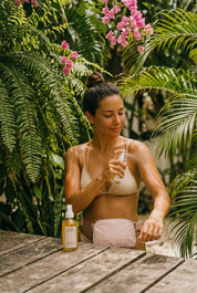 Summer Essentials Fanny Pack – After Sun, Bug Spray, Lip Balm