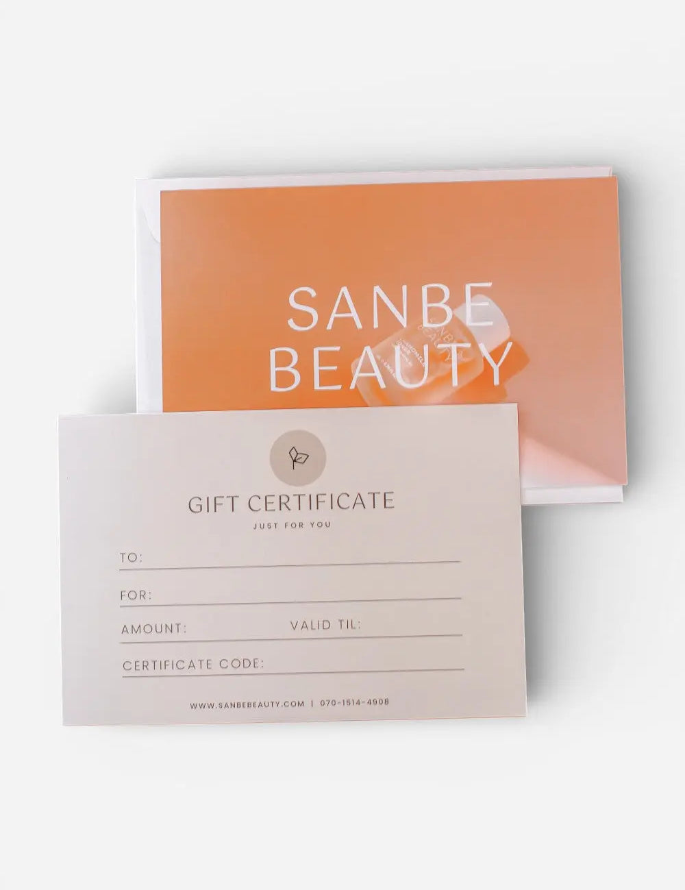 Sanbe Beauty Gift Card Sanbe Beauty, LLC