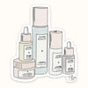 Skincare Set Sticker