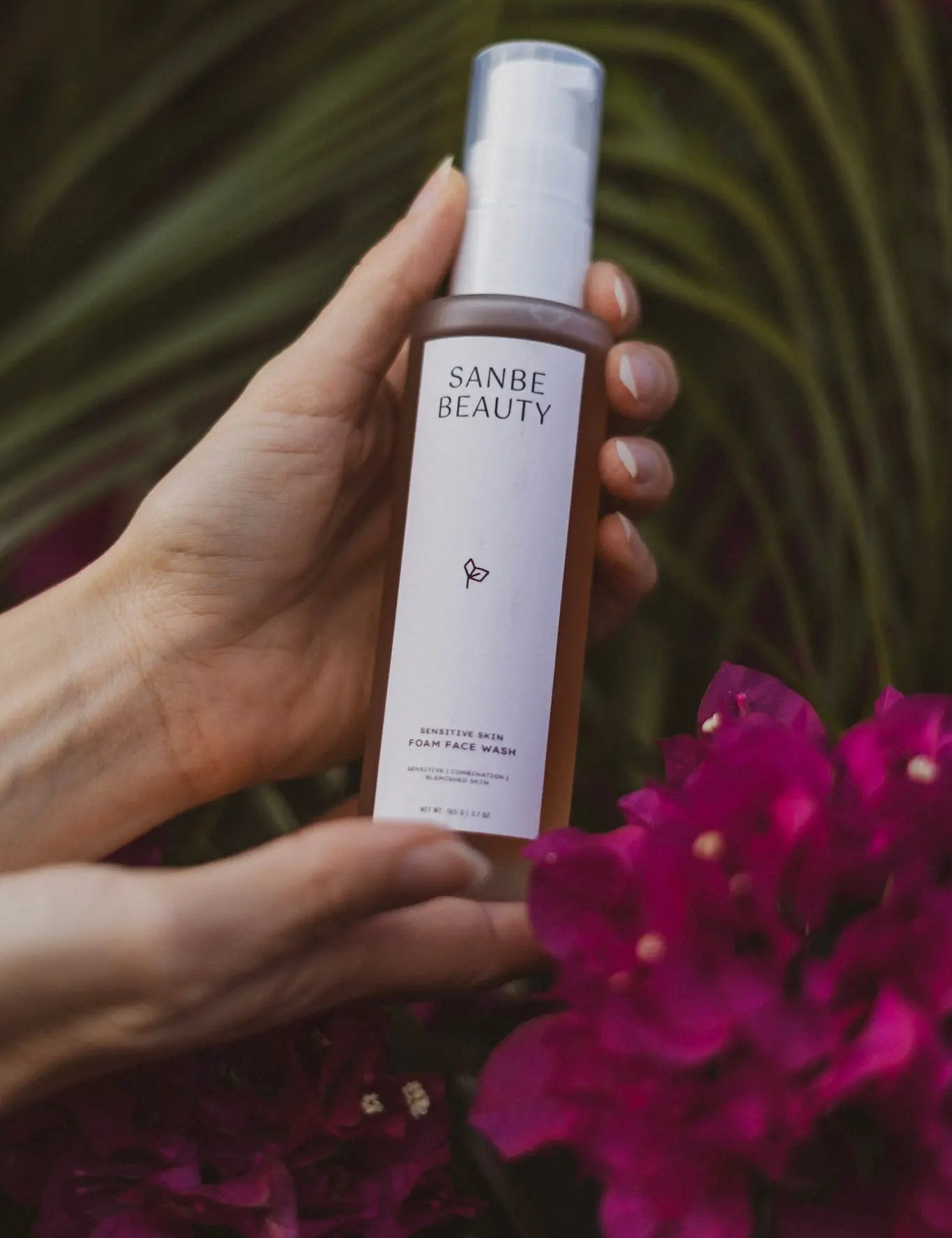 Sensitive Skin Foaming Face Wash  – Gentle, Refreshing, Effective Sanbe Beauty