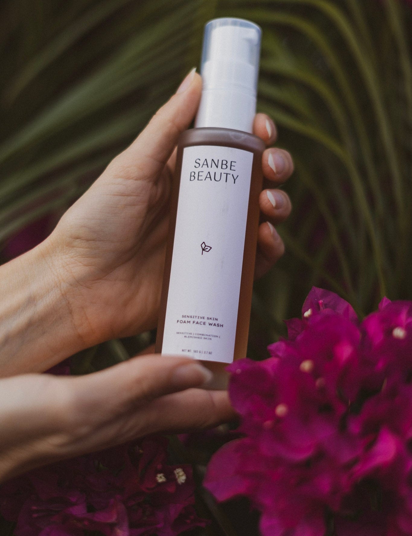 Sensitive Skin Foaming Face Wash  – Gentle, Refreshing, Effective Sanbe Beauty