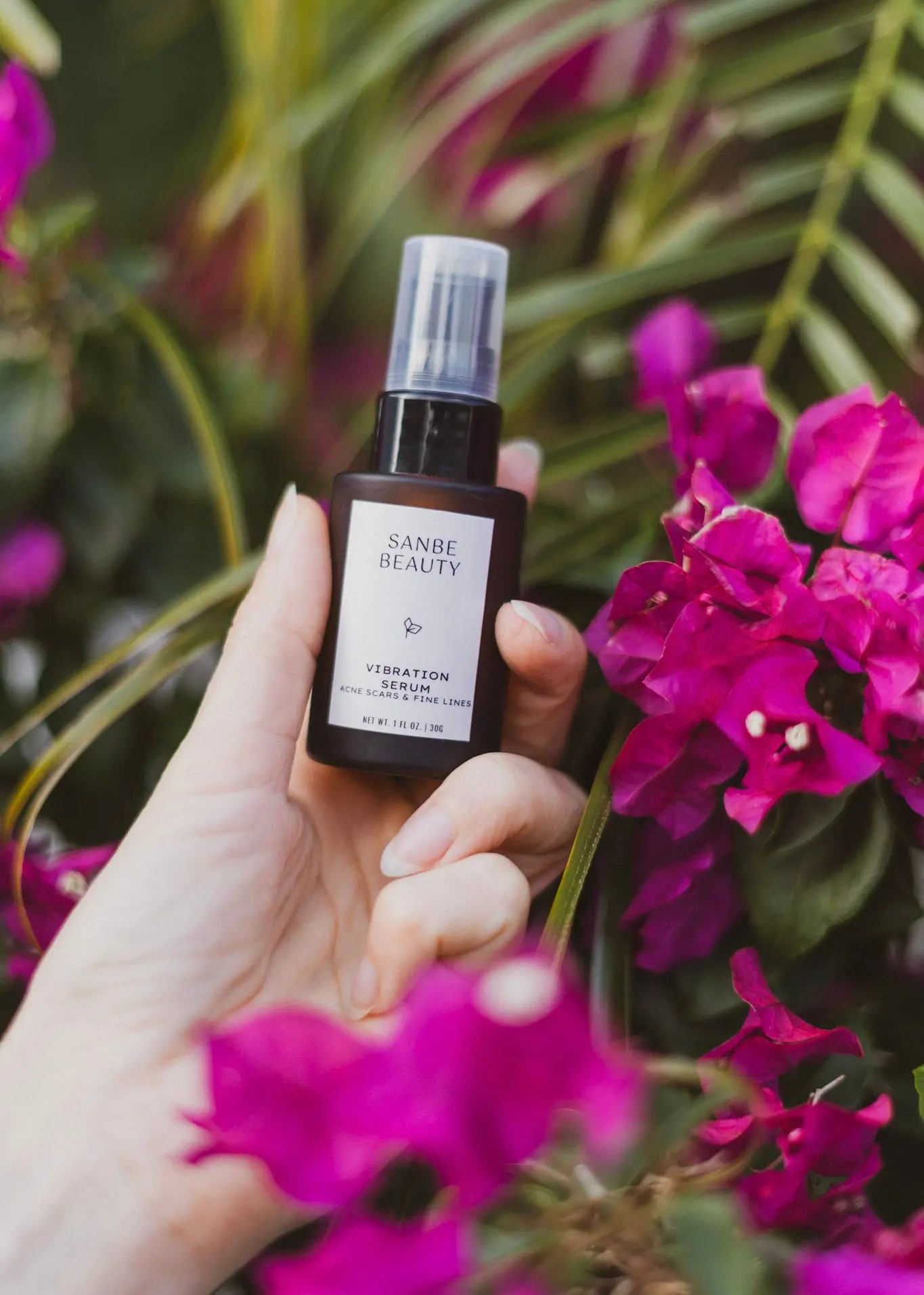 Vibration Face Oil - Firming Facial Oil for Mature Skin Sanbe Beauty