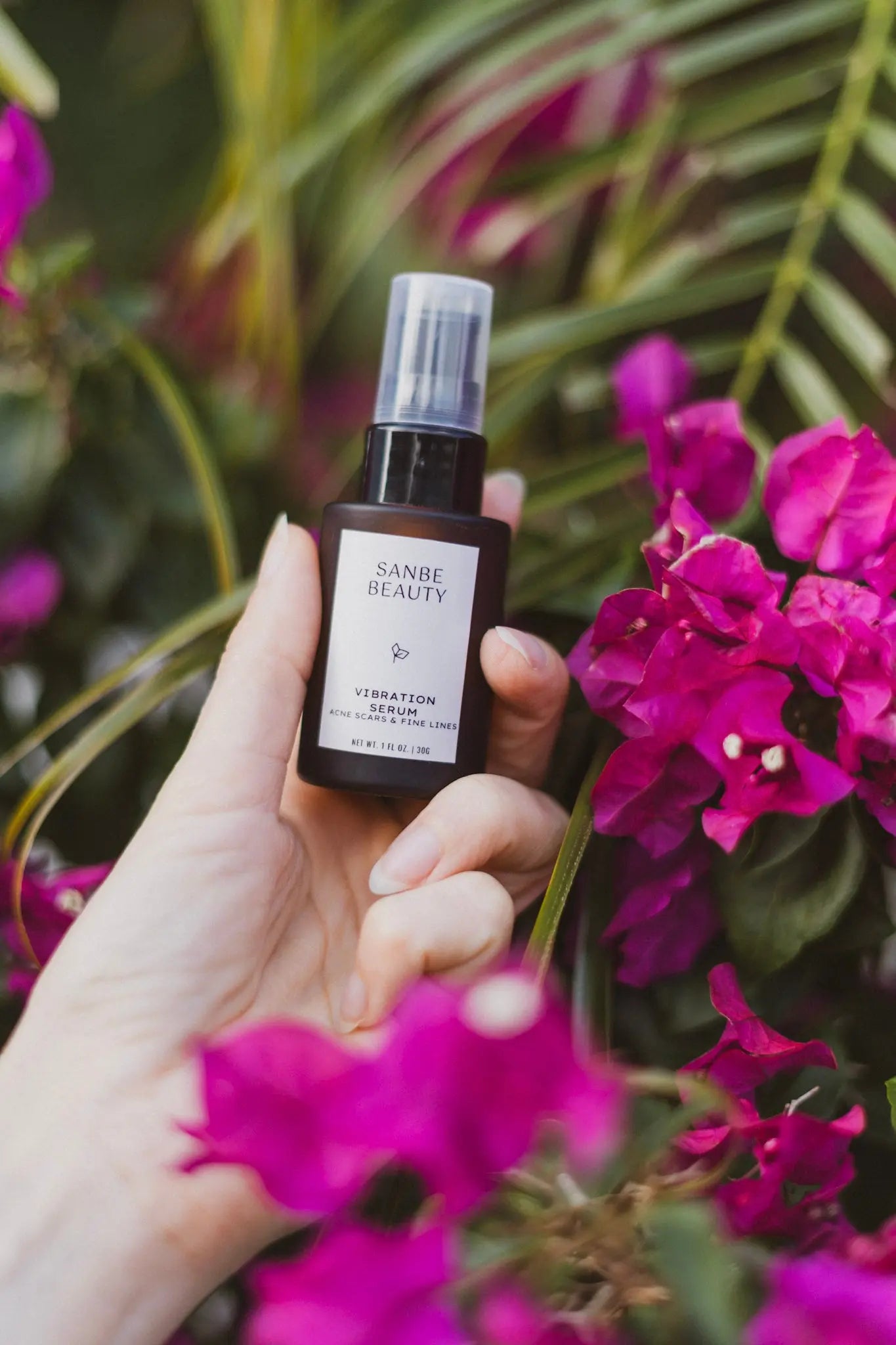 Vibration Face Oil - Firming Facial Oil for Mature Skin Sanbe Beauty