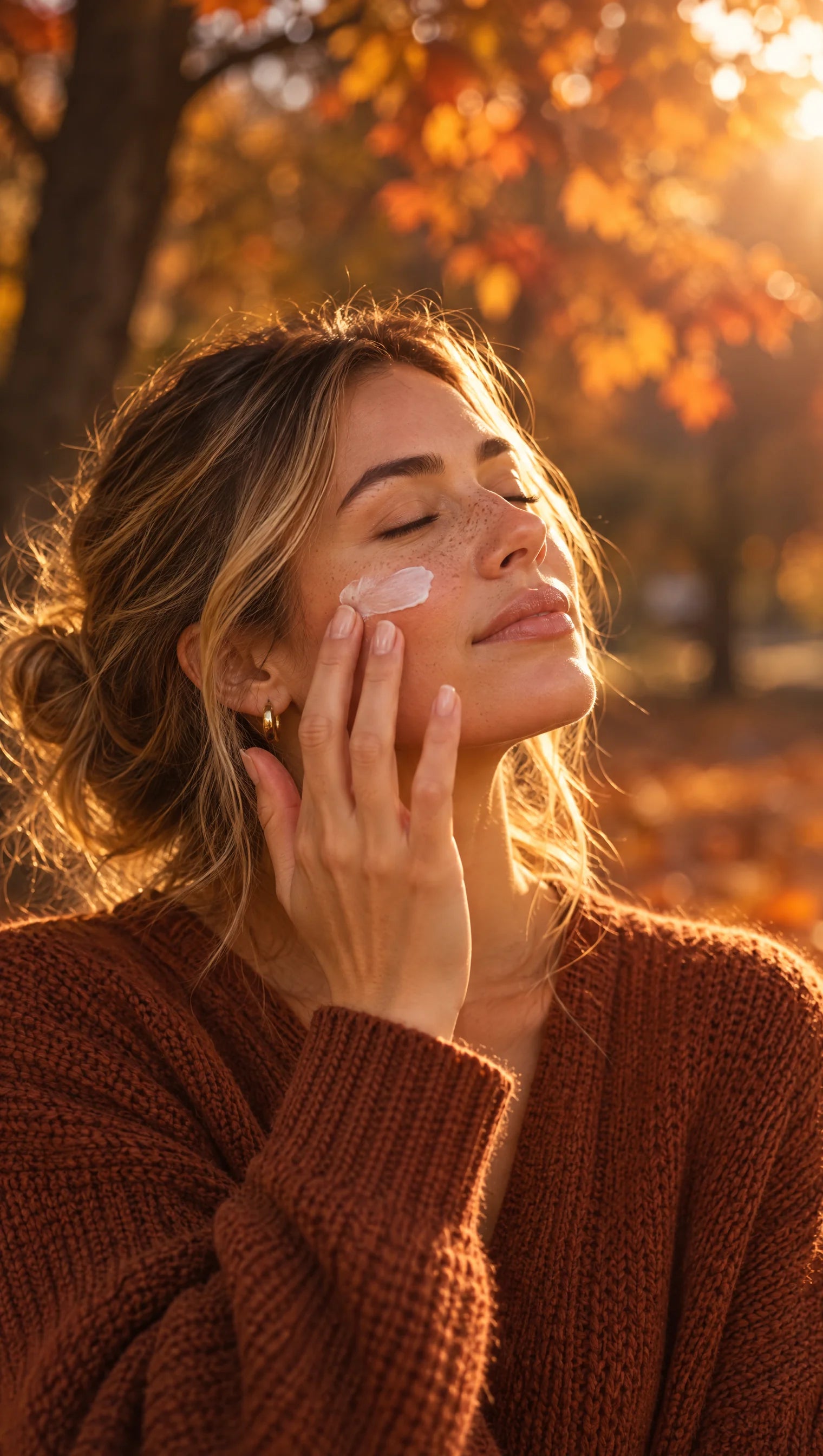 sanbe-beauty-fall-photo-model-face-cream.webp