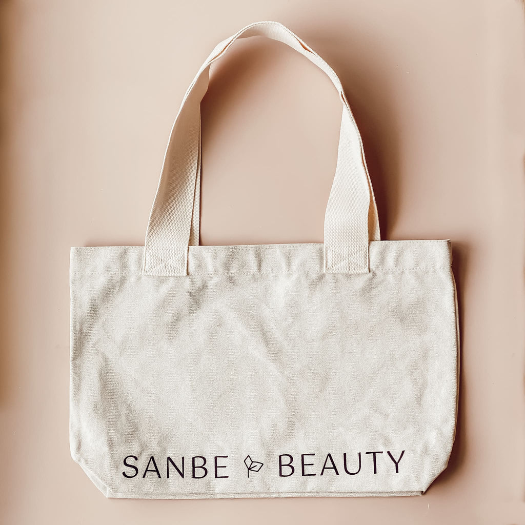Cotton Tote - Sanbe Beauty, LLC