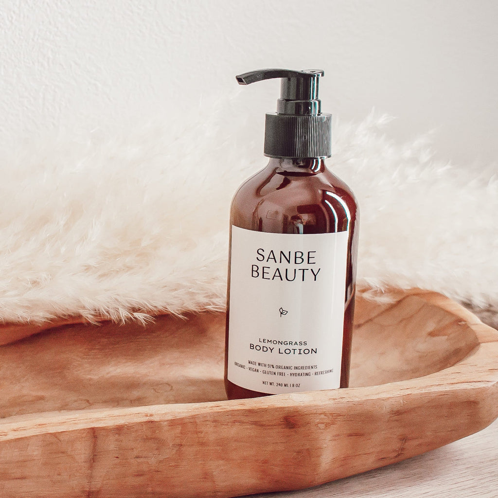 Lemongrass Body Lotion - Sanbe Beauty, LLC