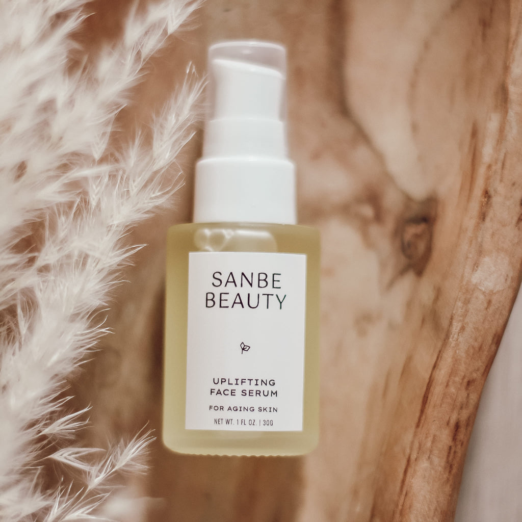 Organic Face Serum - Uplifting [Mature Skin] - Sanbe Beauty, LLC