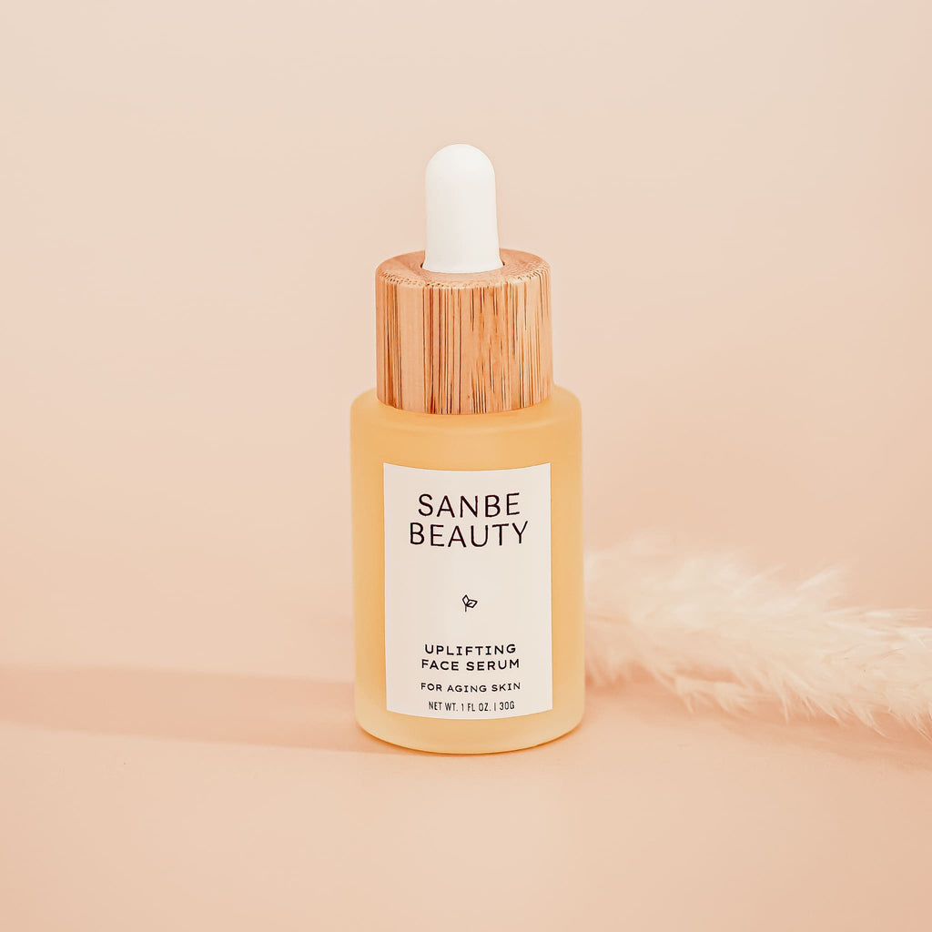 Organic Face Serum - Uplifting [Mature Skin] - Sanbe Beauty, LLC