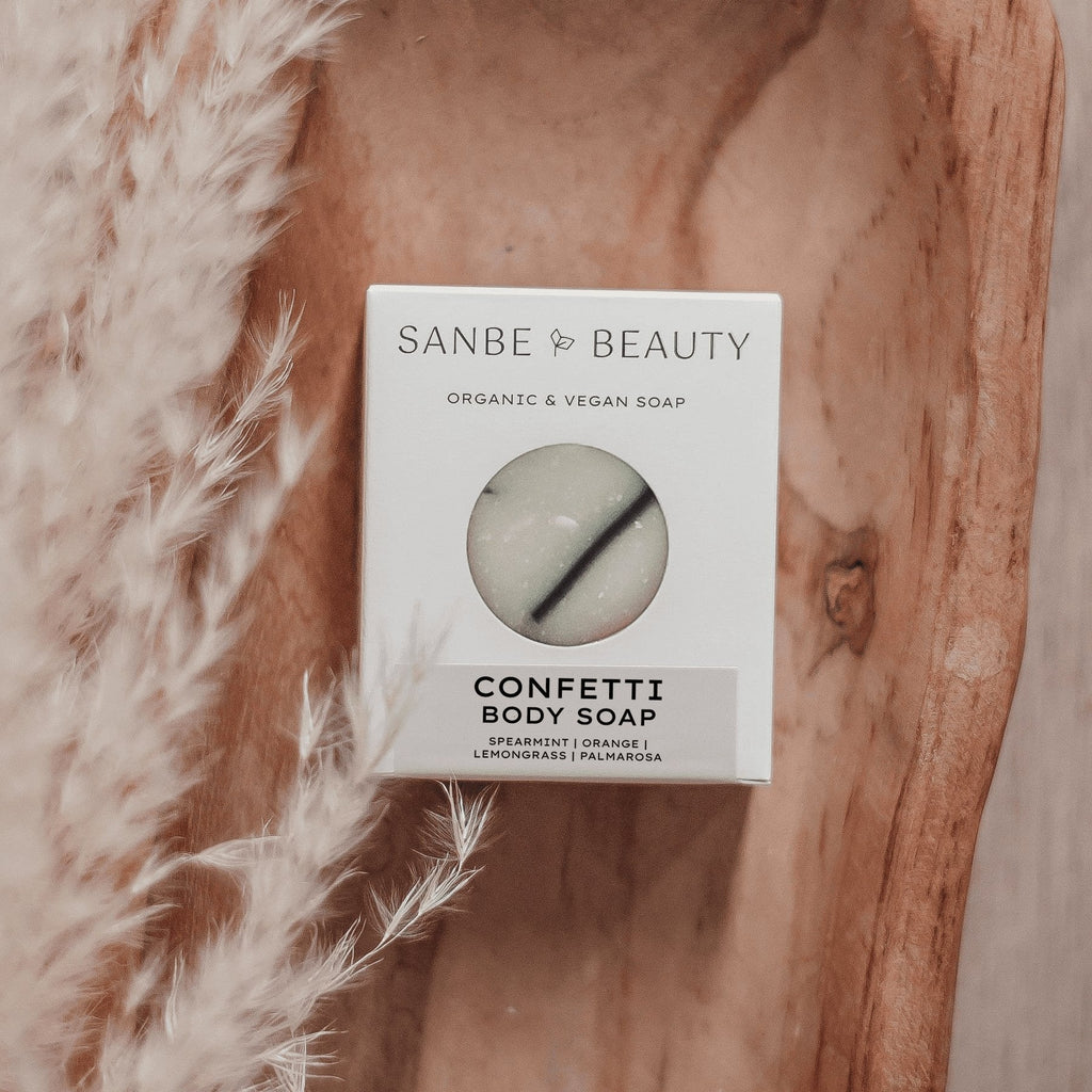 Organic Limited Edition Soap [Confetti Body Soap] - Sanbe Beauty, LLC