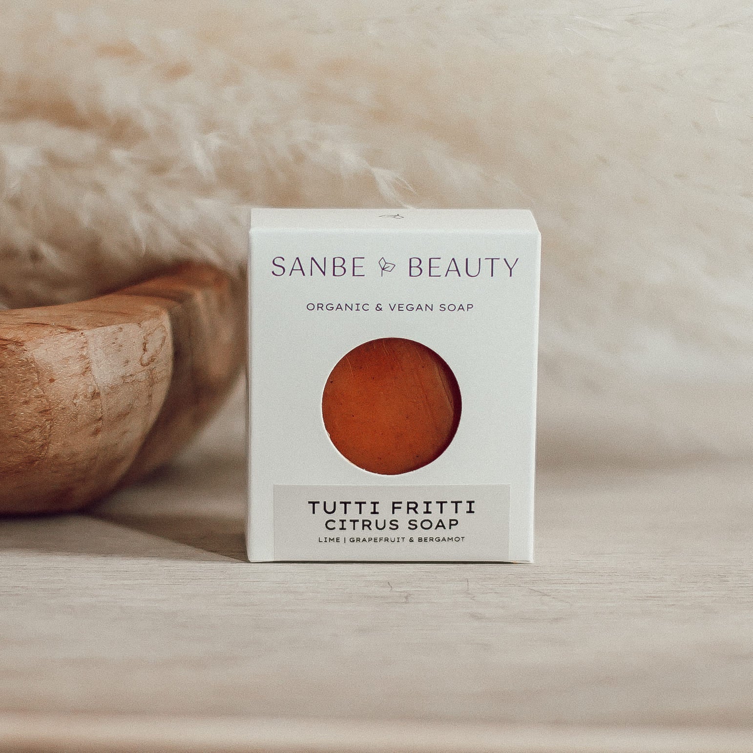 Organic Tutti Frutti Soap - Sanbe Beauty, LLC
