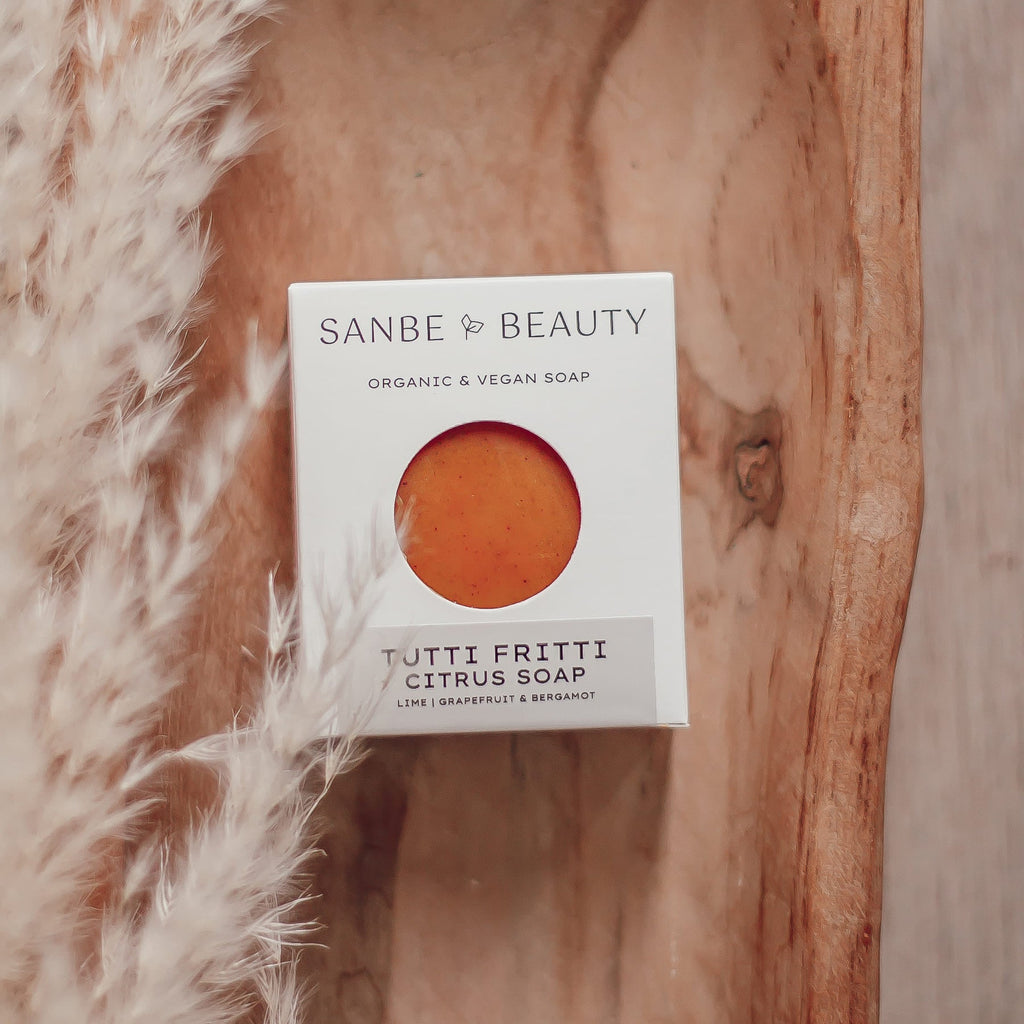 Organic Tutti Frutti Soap - Sanbe Beauty, LLC