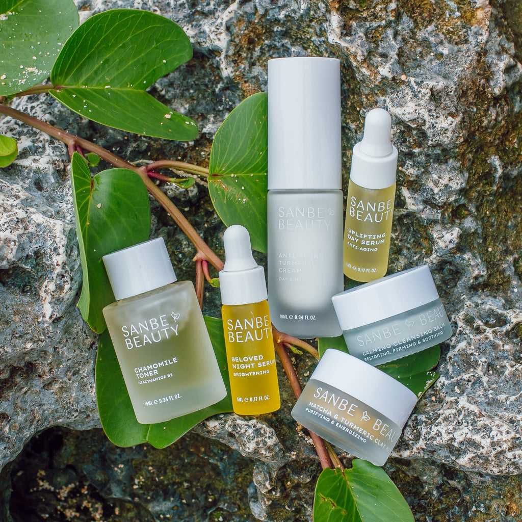 Travel / Sample Organic & Vegan Skincare Set - Sanbe Beauty, LLC