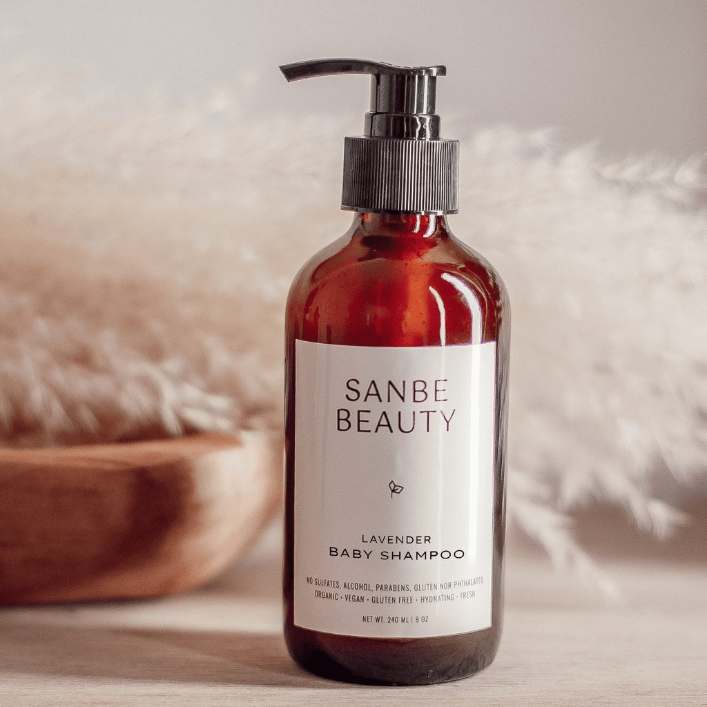 Vegan Lavender Baby Shampoo - Sanbe Beauty, LLC